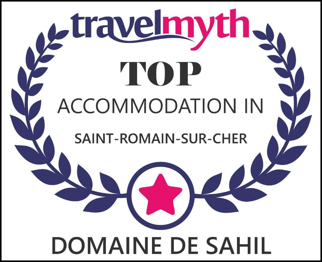 לינה וארוחת בוקר Saint-Romain-sur-Cher Domaine De Sahil מראה חיצוני תמונה